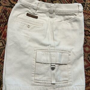 Ralph Lauren Cream Women's Cargo Shorts